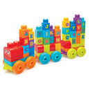 Mega Bloks kubbar - ABC lest - 60 stk.