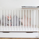 Rúmfataskúffa undir Woodies rúm - Hvítt