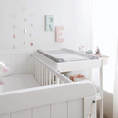 Skiptiborð með dýnu