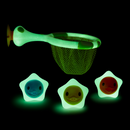 Glowing star baðdót