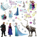 Frozen - 36 stk. Sjálflímandi veggmyndir