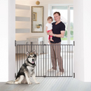 Öryggishlið veggfest Broadway  76-134,5cm - Extra breitt