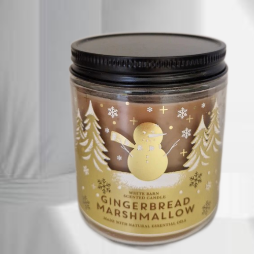 Gingerbread Marshmallow- Jólakerti