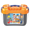 Mega Bloks - verkfærakassi og kubbar