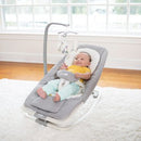 Ömmustóll með titringi og tónlist