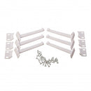 Læsing á skápa og skúffur - 6 stk