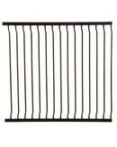 Svartar framlengingar á þrýstihlið 9cm -100cm - Venjuleg hæð