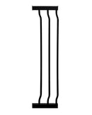 Svartar framlengingar á þrýstihlið 9cm -100cm - Venjuleg hæð